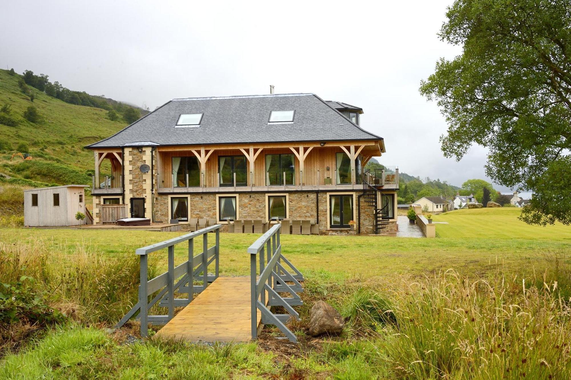 The Lodge At Carrick Castle Estate Cairndow Extérieur photo